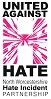 United against hate logo