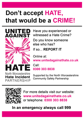 United Against Hate Poster _Sept 19
