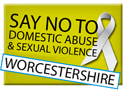 Worcs -white -ribbon -button